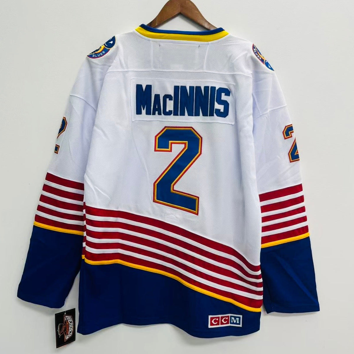 Al MacInnis St. Louis Blues Official NHL CCM Jersey white product image 3