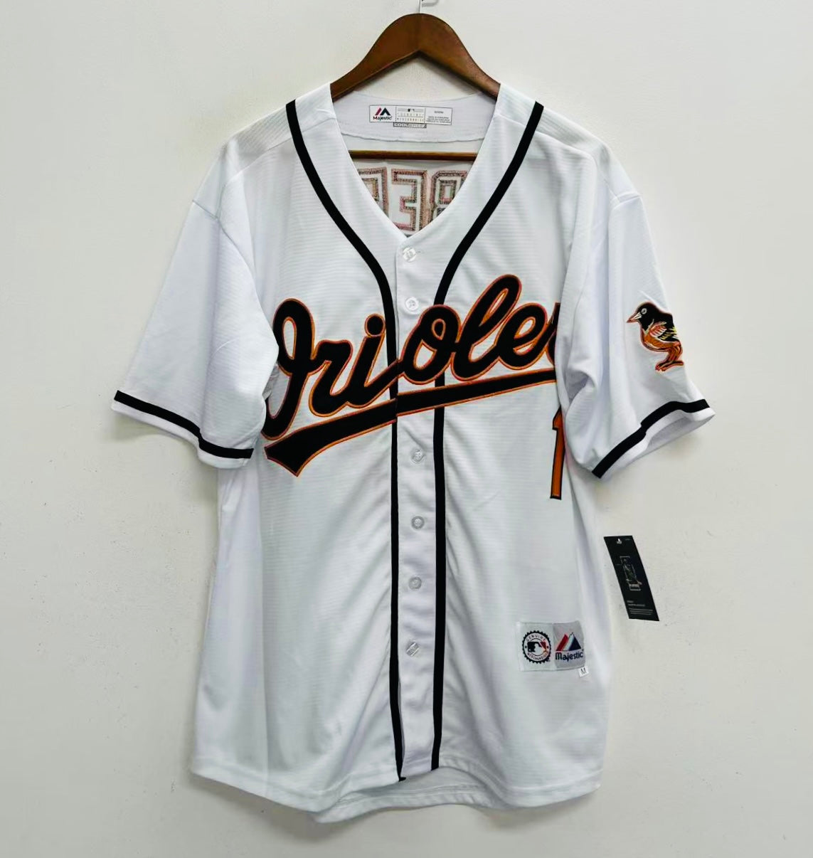 Brian Roberts 2001 Baltimore Orioles Official MLB Majestic product image 2