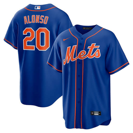 Pete Alonso New York Mets Official MLB Nike Jersey blue product image 1