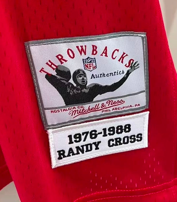 Randy Cross San Francisco 49ers Official NFL Jersey product image 3