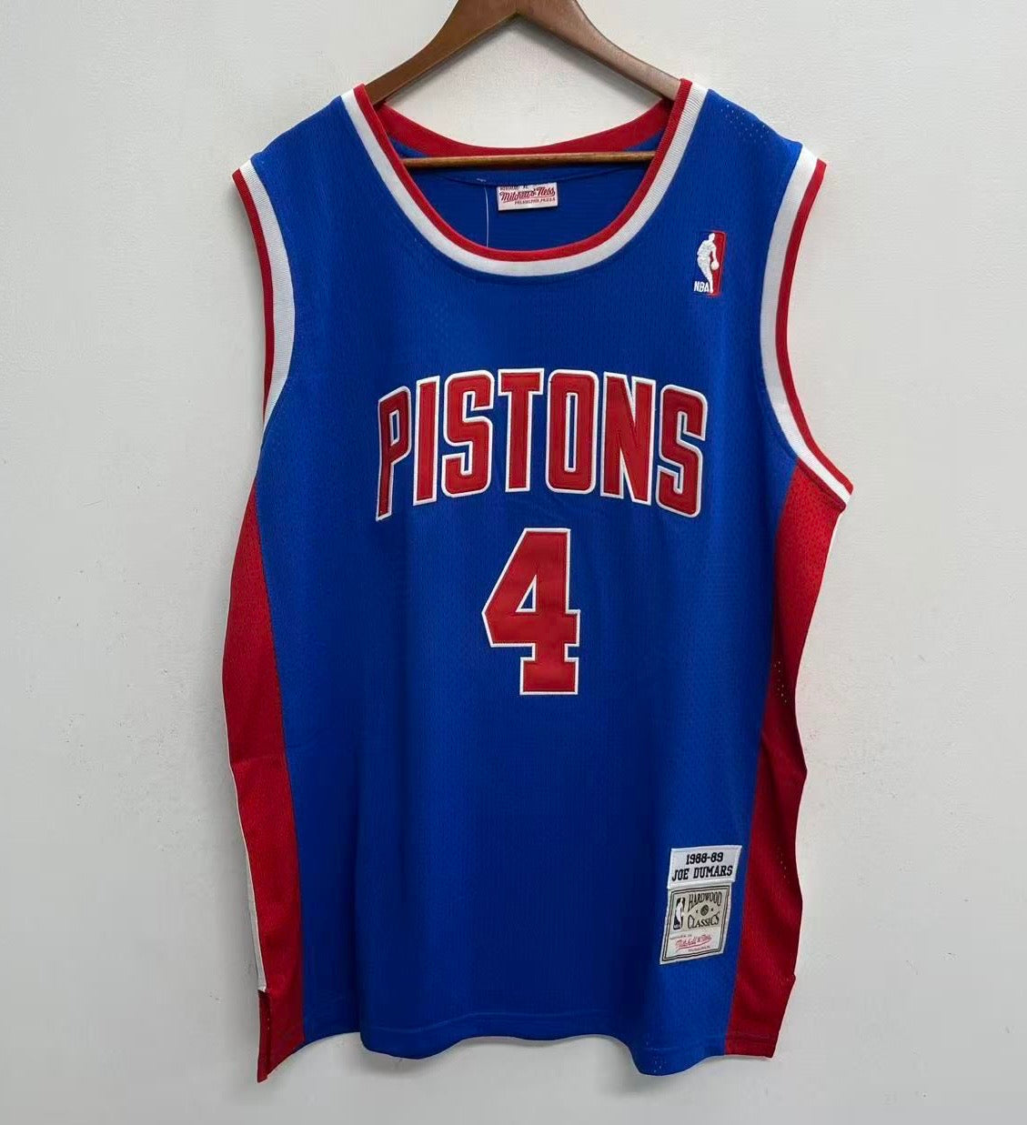 Joe Dumars Detroit Pistons Official NBA Jersey Mitchell & product image 2