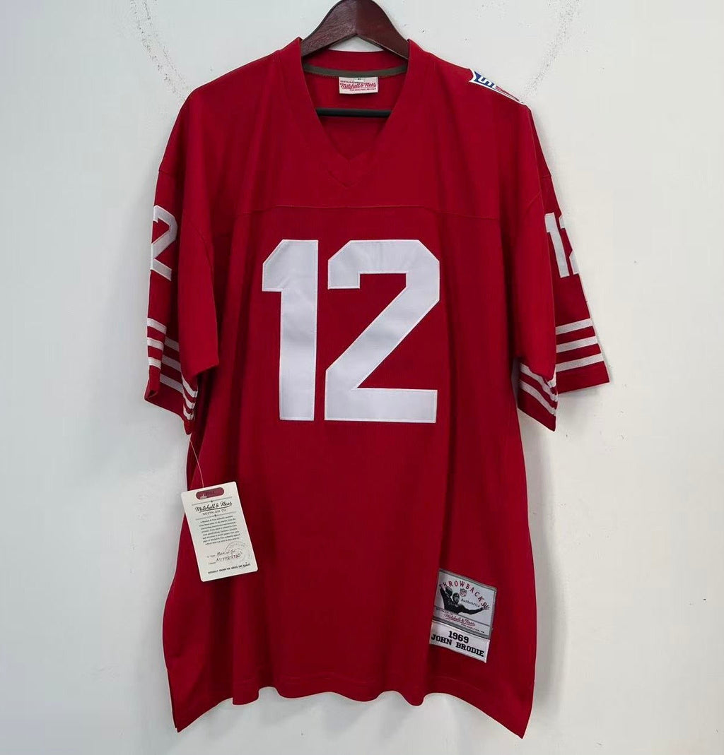 John Brodie 1969 San Francisco 49ers Mitchell & Ness jersey product image 2