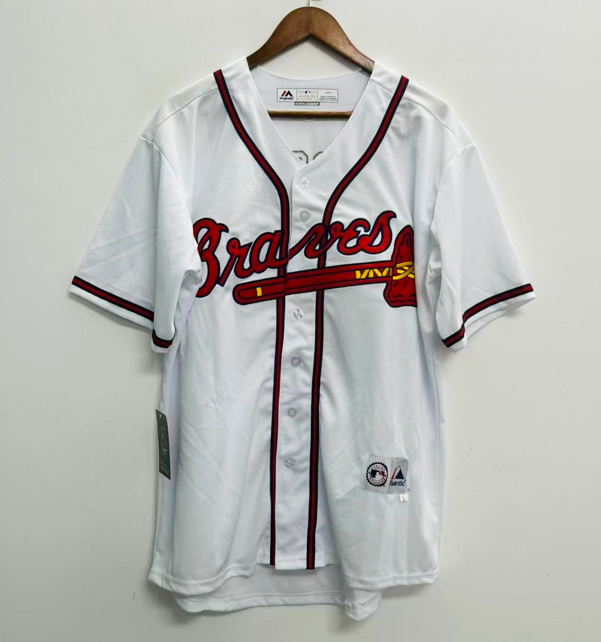 Rafael Furcal Atlanta Braves Official MLB Jersey Majestic product image 2