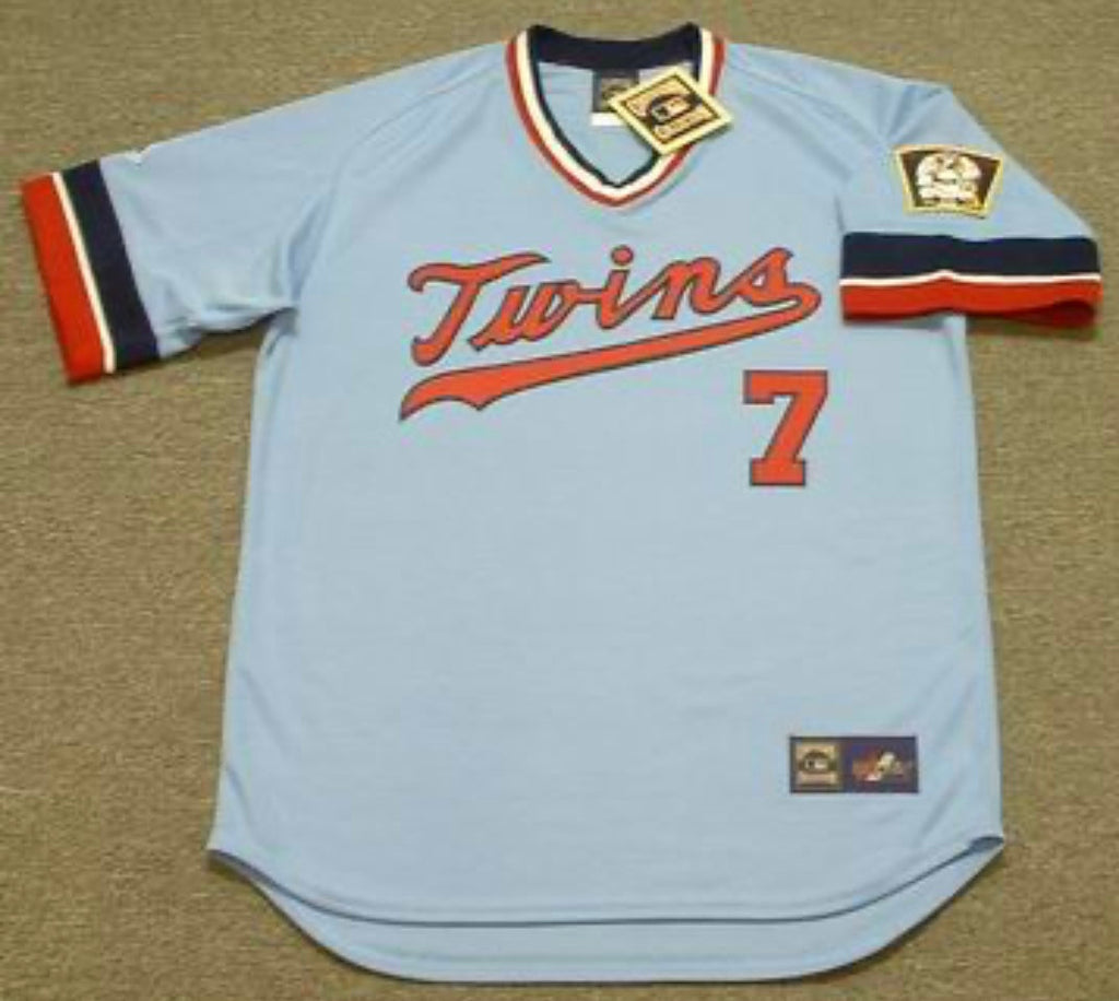 Joe Mauer Minnesota Twins Official MLB Majestic retro Jersey product image 2