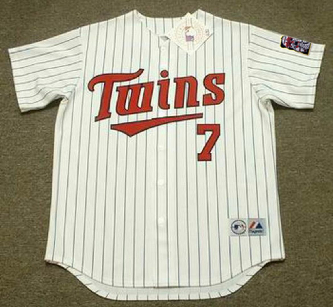 Joe Mauer Minnesota Twins Official MLB Majestic Jersey product image 2