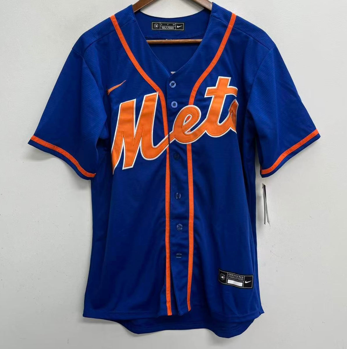 Brandon Nimmo New York Mets Official MLB Nike Jersey Blue product image 2