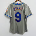 Brandon Nimmo New York Mets Official MLB Nike Jersey Gray product image 1