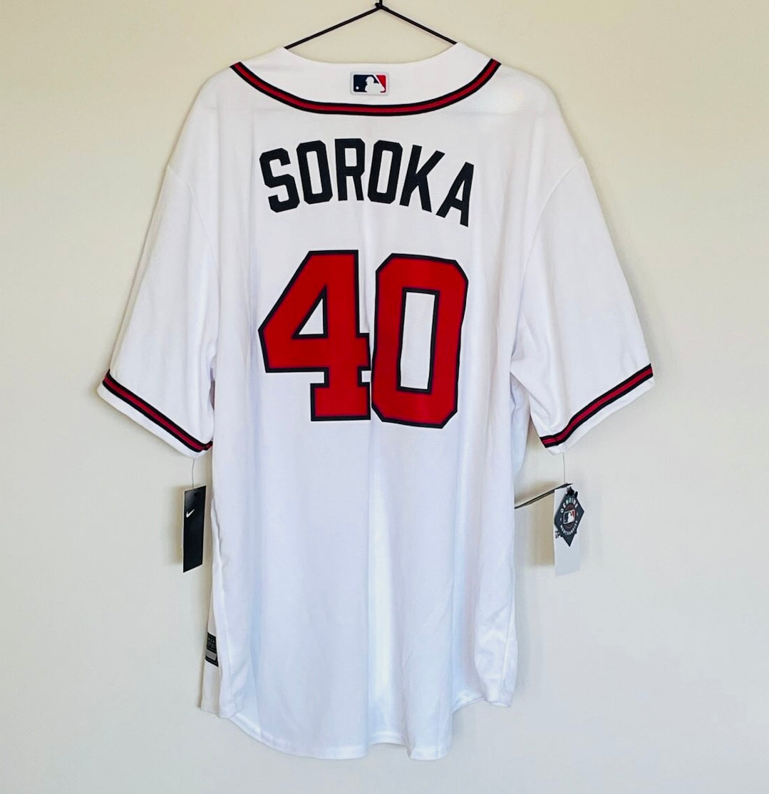 Michael Soroka Atlanta Braves Official MLB Nike Jersey product image 1