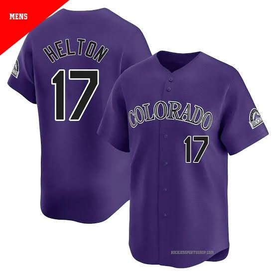 Todd Helton Colorado Rockies Official MLB Nike Jersey purple product image 1