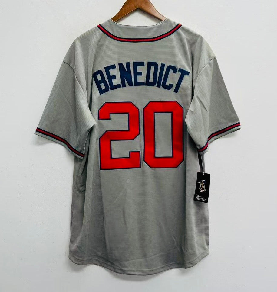 Bruce Benedict 1988 Atlanta Braves Official MLB Majestic product image 1