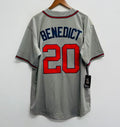Bruce Benedict 1988 Atlanta Braves Official MLB Majestic product image 1