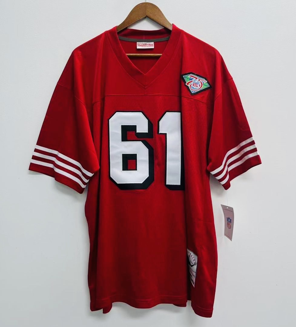 Jesse Sapolu 1994 San Francisco 49ers Jersey Mitchell & Ness product image 2