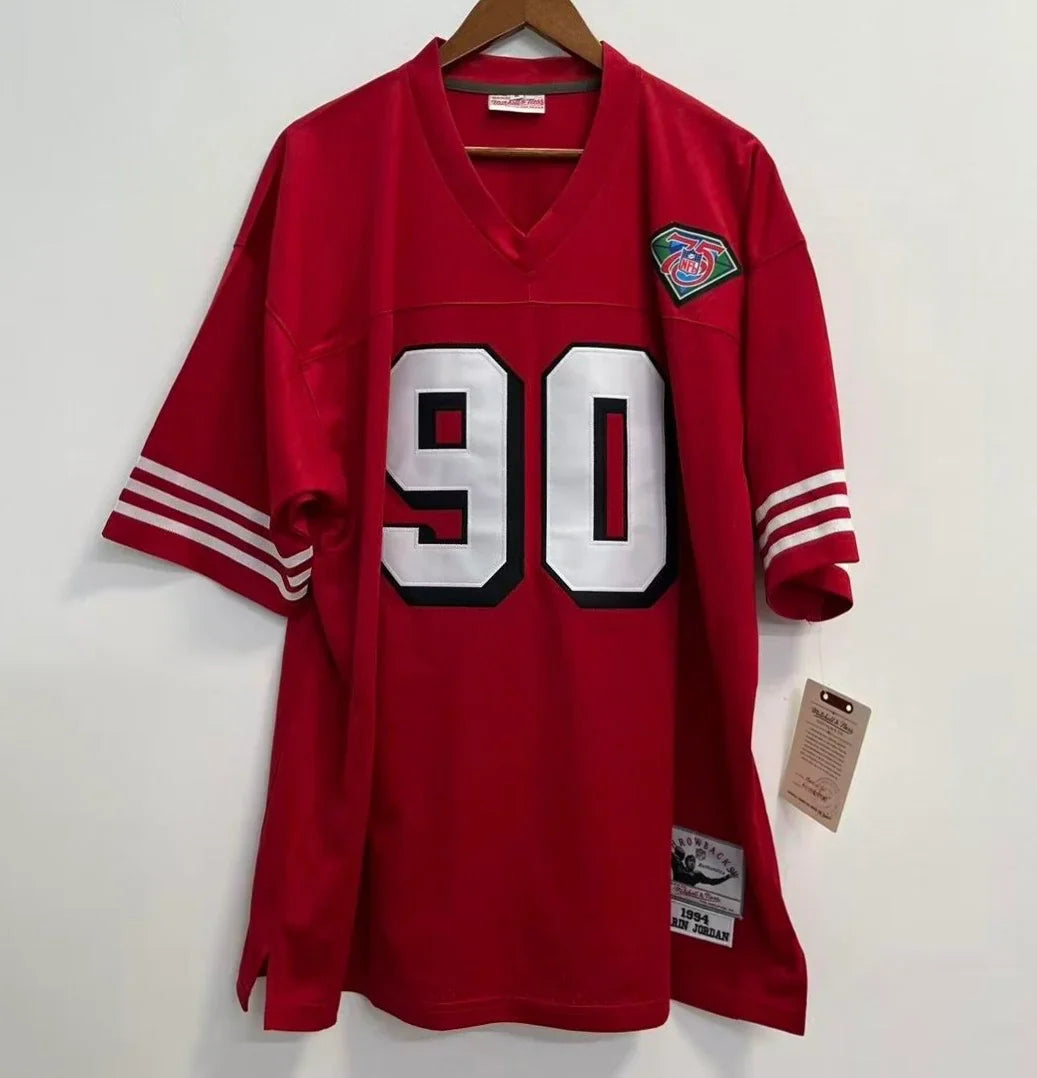 Any name & Number San Francisco 49ers 1994 NFL Mitchell & product image 2