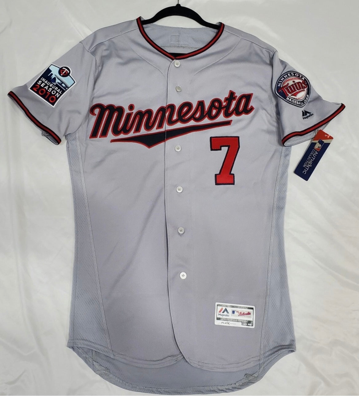 Joe Mauer Minnesota Twins Official MLB Majestic Jersey product image 2