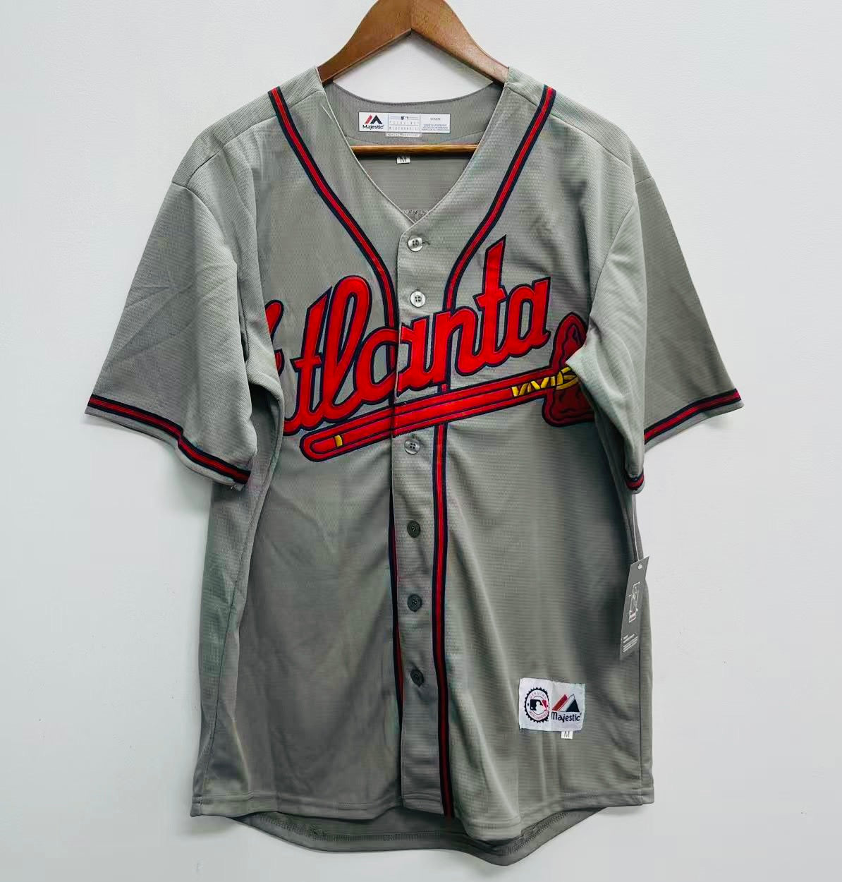 Gary Sheffield Atlanta Braves Official MLB Jersey Majestic product image 2