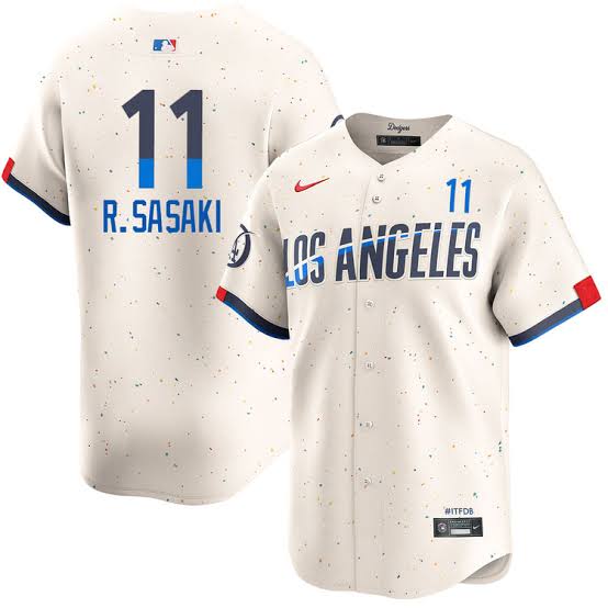 Roki Sasaki Los Angeles Dodgers Official MLB Nike City product image 1
