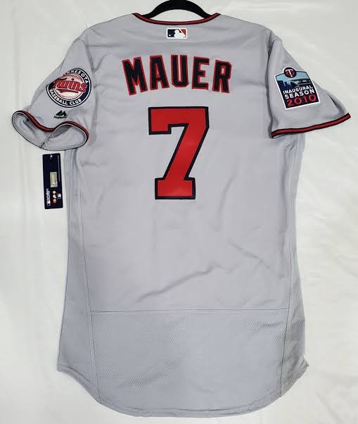 Joe Mauer Minnesota Twins Official MLB Majestic Jersey product image 1