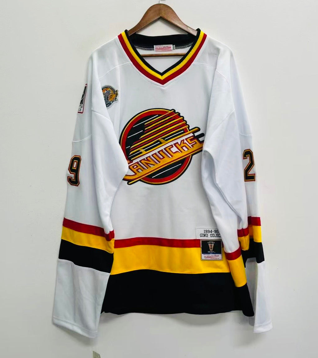 Gino Odjick Vancouver Canucks Official NHL Jersey Mitchell product image 2