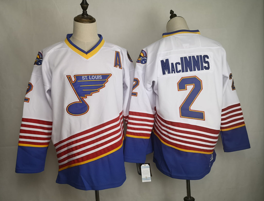 Al MacInnis St. Louis Blues Official NHL CCM Jersey white product image 1