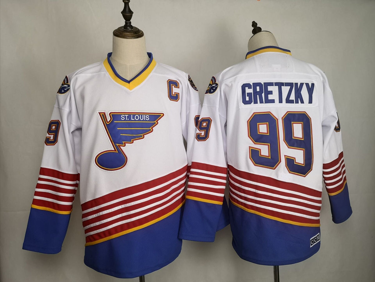 Wayne Gretzky St. Louis Blues Official NHL CCM Jersey product image 1