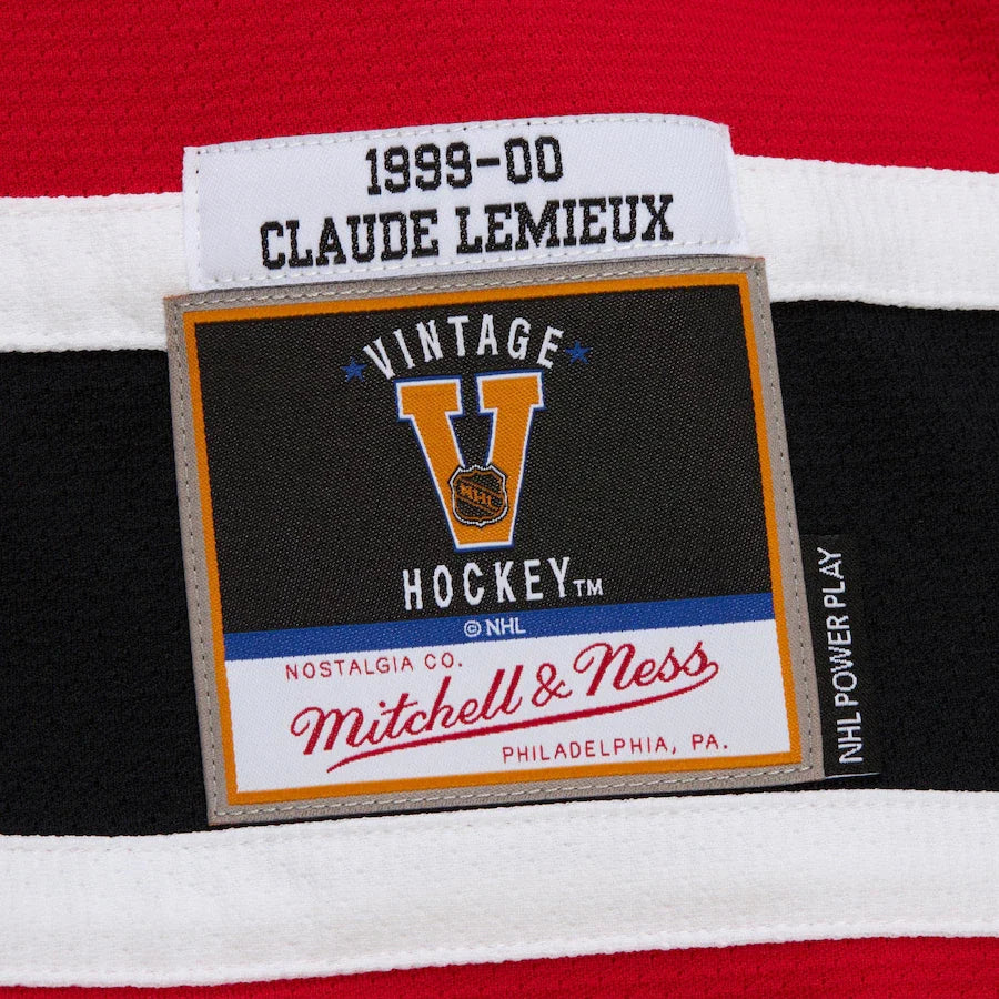 Claude Lemieux New Jersey Devils Official NHL Mitchell & product image 3