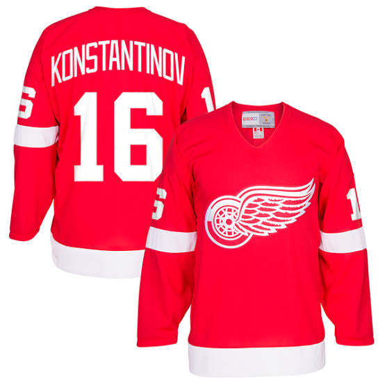 Vladimir Konstantinov Detroit Red Wings Official NHL Jersey product image 1