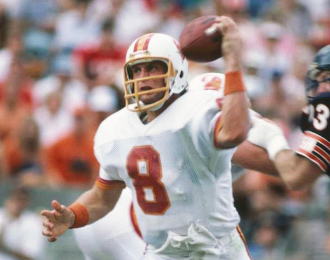 Steve Young Tampa Bay Buccaneers 1986 NFL Jersey Mitchell & product image 4