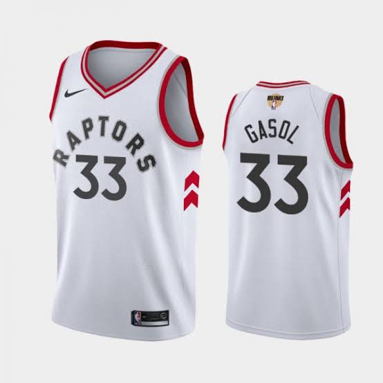 Marc Gasol Toronto Raptors Official NBA Nike Jersey white product image 1