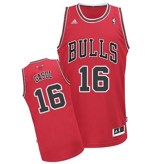 Pau Gasol Chicago Bulls Official NBA Adidas Jersey product image 1