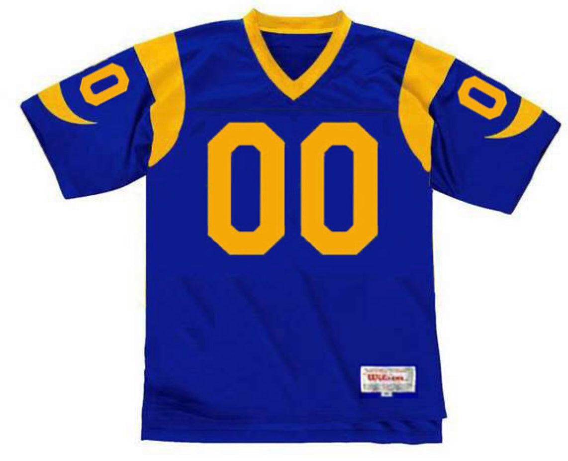 Any name & Number customized St. Louis Rams NFL Mitchell & product image 2