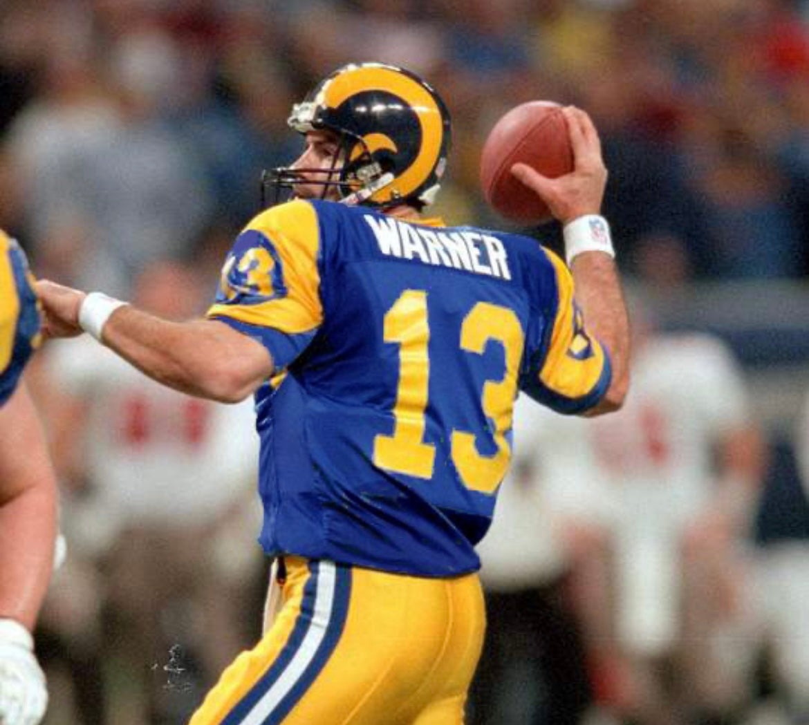 Any name & Number customized St. Louis Rams NFL Mitchell & product image 3