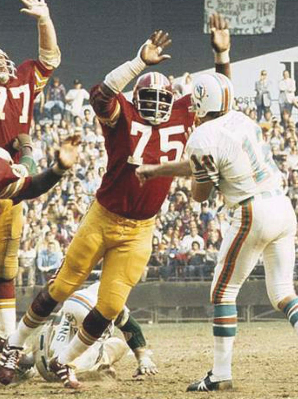 Deacon Jones Washington Redskins Commanders Official NFL product image 3