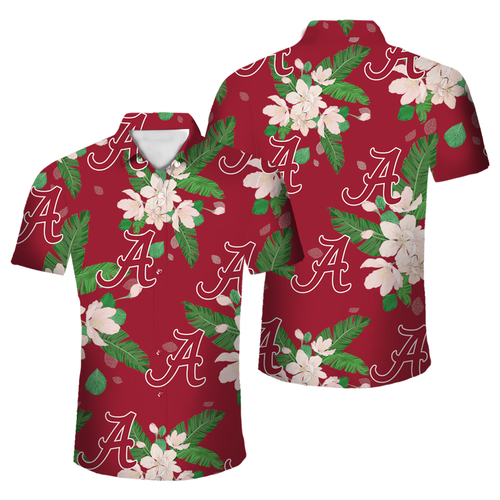 Alabama Crimson Tide Official NCAA Floral Palm shirt product image 1