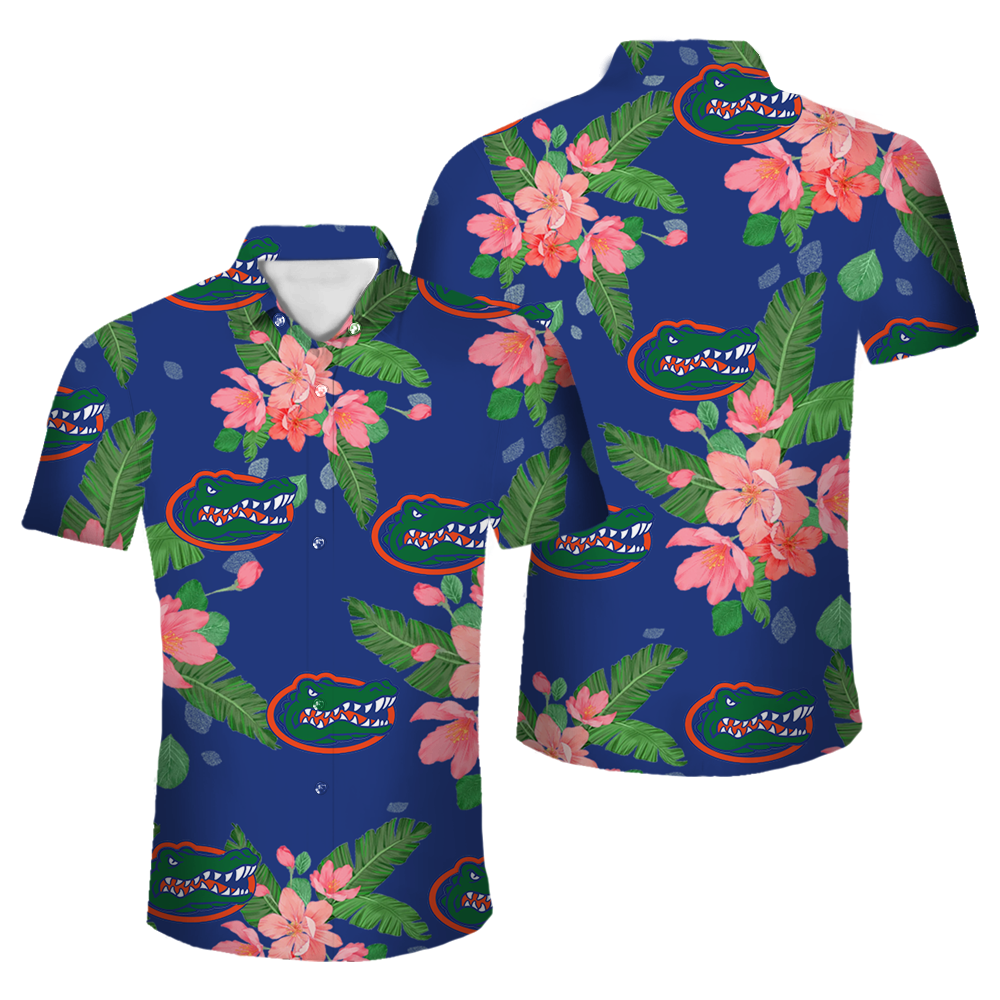 Florida Gators Seminoles Official NCAA Floral Palm shirt product image 1
