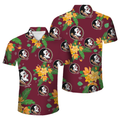 Florida State Seminoles Official NCAA Floral Palm shirt product image 1