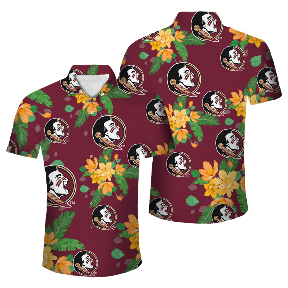 Florida State Seminoles Official NCAA Floral Palm shirt product image 1