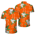 Illinois Fighting Illini Official NCAA Floral Palm shirt product image 1