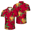 Louisville Cardinals Official NCAA Floral Palm shirt product image 1