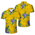 Michigan Wolverines Official NCAA Floral Palm shirt product image 1