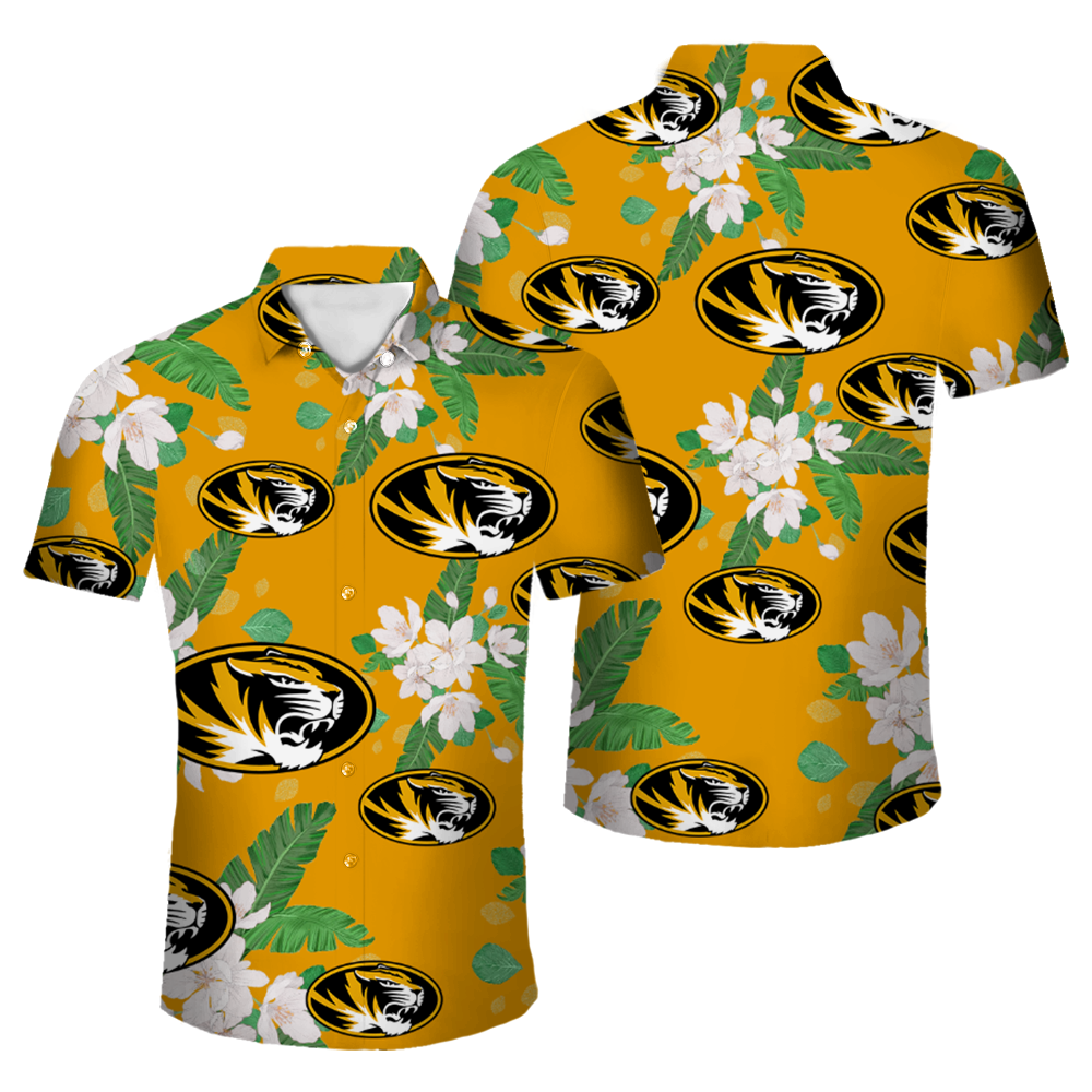 Missouri Tigers Official NCAA Floral Palm shirt product image 1