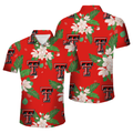 Texas Tech Official NCAA Floral Palm shirt product image 1