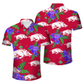 Arkansas Razorbacks Official NCAA Floral Palm shirt product image 1