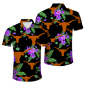 Texas Longhorns Mountaineers Official NCAA Floral Palm shirt product image 1