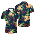 Auburn Tigers Official NCAA Floral Palm shirt product image 1