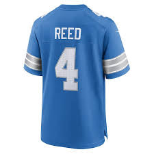 D.J. Reed Detroit Lions Official NFL Nike Jersey black product image 2