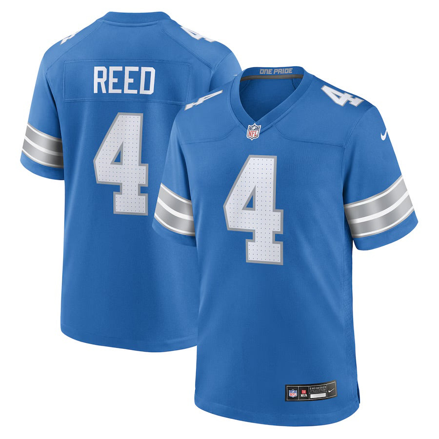 D.J. Reed Detroit Lions Official NFL Nike Jersey black product image 1