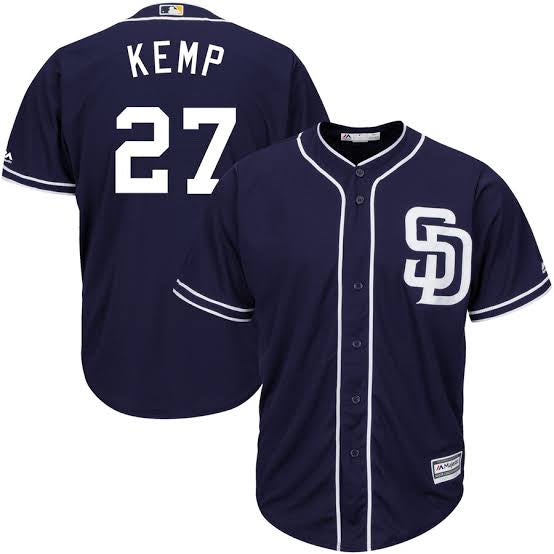Matt Kemp San Diego Padres Official MLB Majestic Jersey blue product image 1