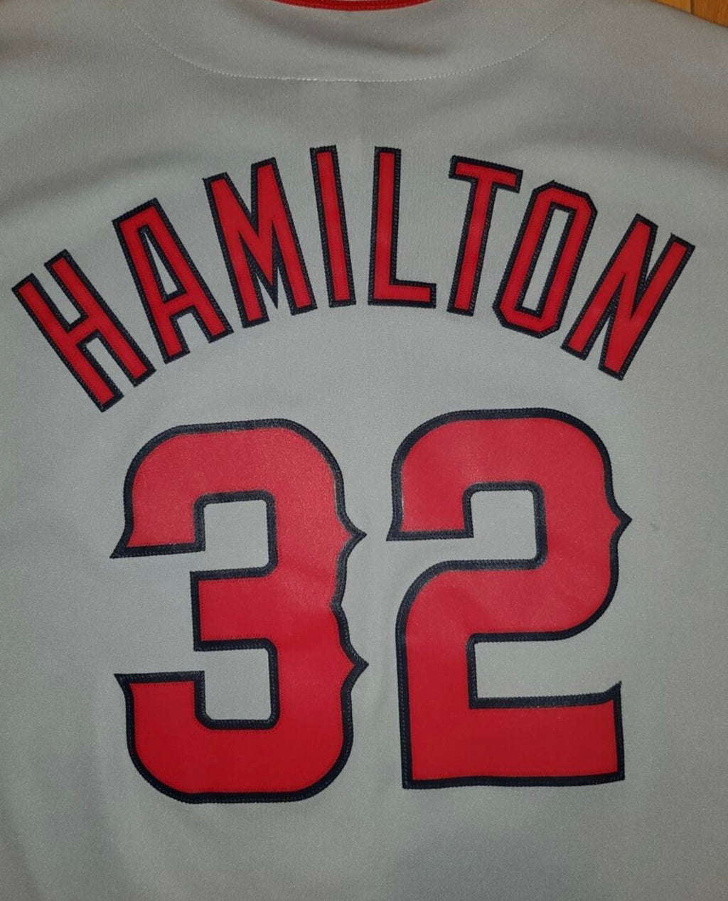 Josh Hamilton Anaheim Angels official MLB Jersey Majestic product image 2