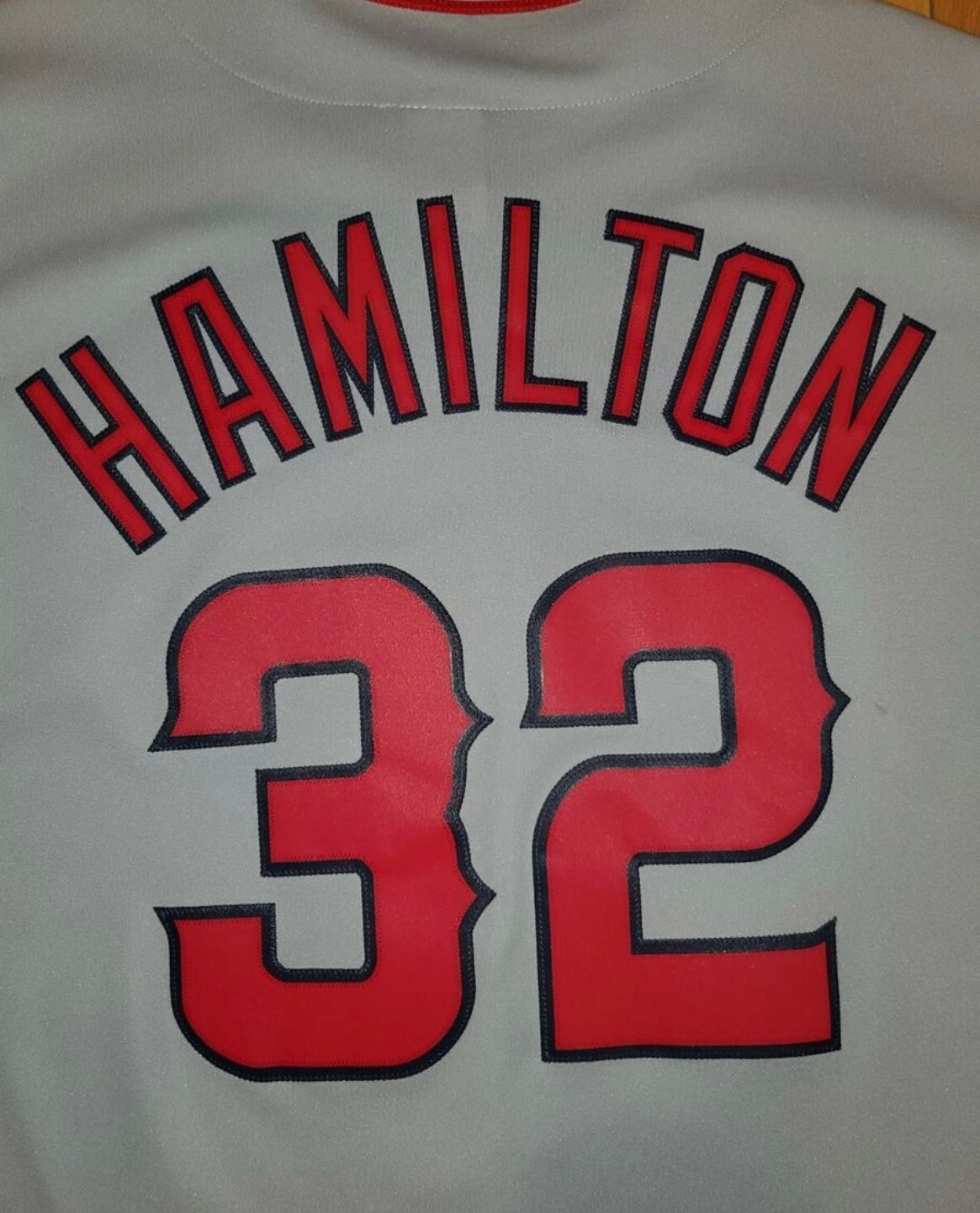 Josh Hamilton Anaheim Angels official MLB Jersey Majestic product image 2
