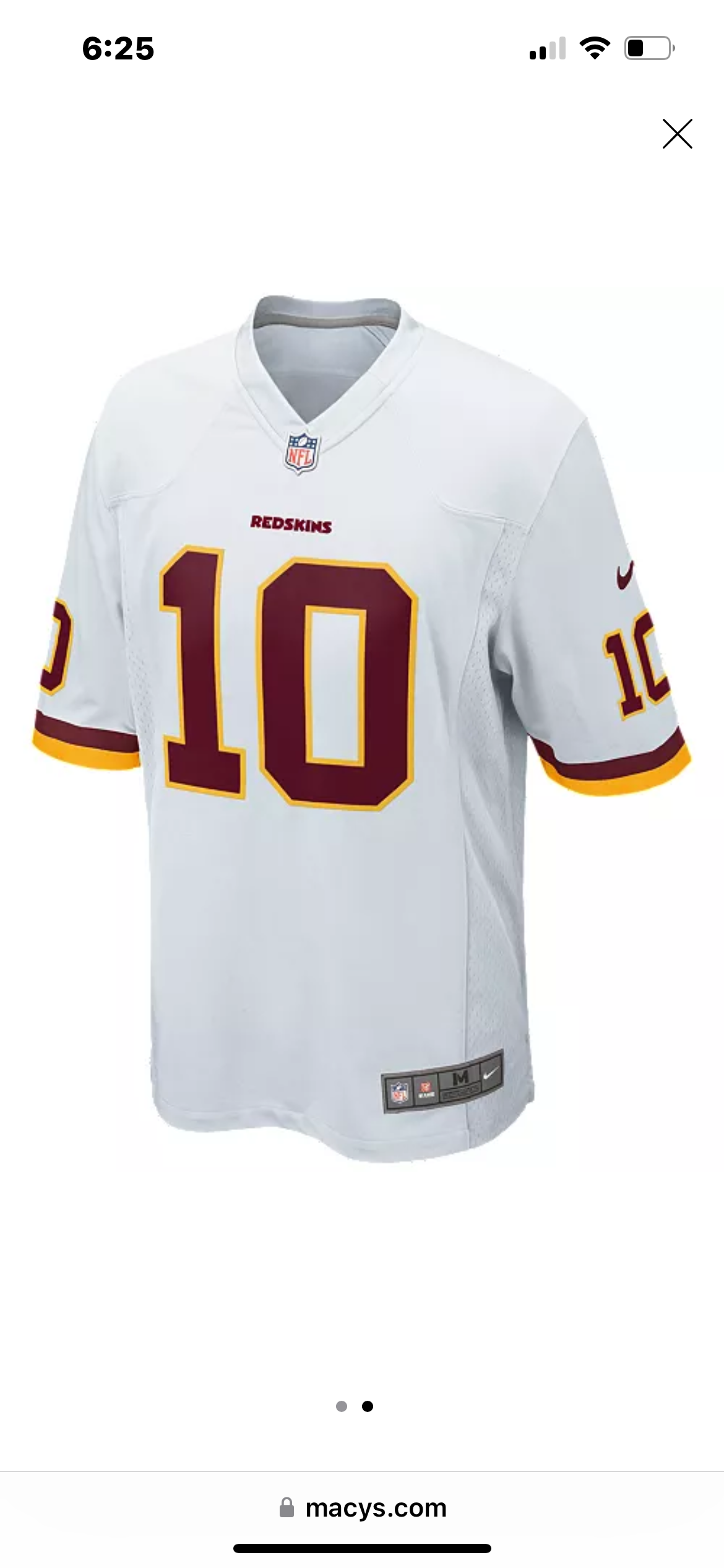 Robert Griffin III Washington Redskins Official NFL Jersey product image 2
